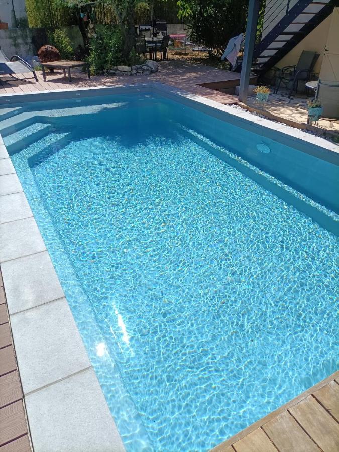 Appartement Independant Avec Jardin Et Acces Piscine 尼姆 外观 照片