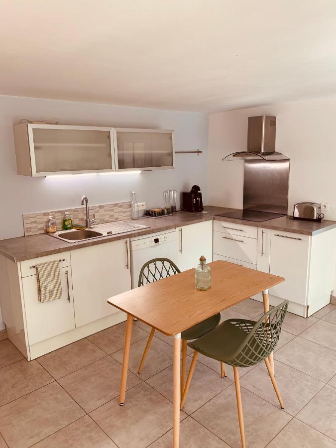 Appartement Independant Avec Jardin Et Acces Piscine 尼姆 外观 照片